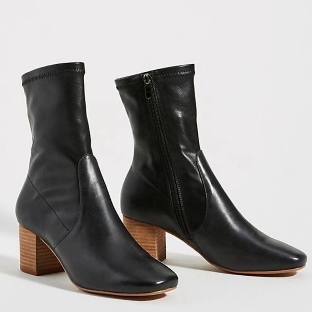 Silent D Anthropologie Cabre Boots in Black